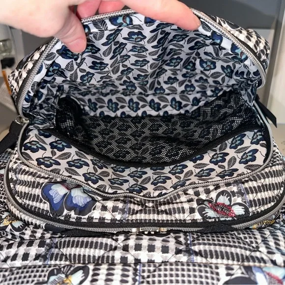 Vera Bradley Bedford Plaid Baby Bag Backpack in Performance Twill - Picture 2 of 16